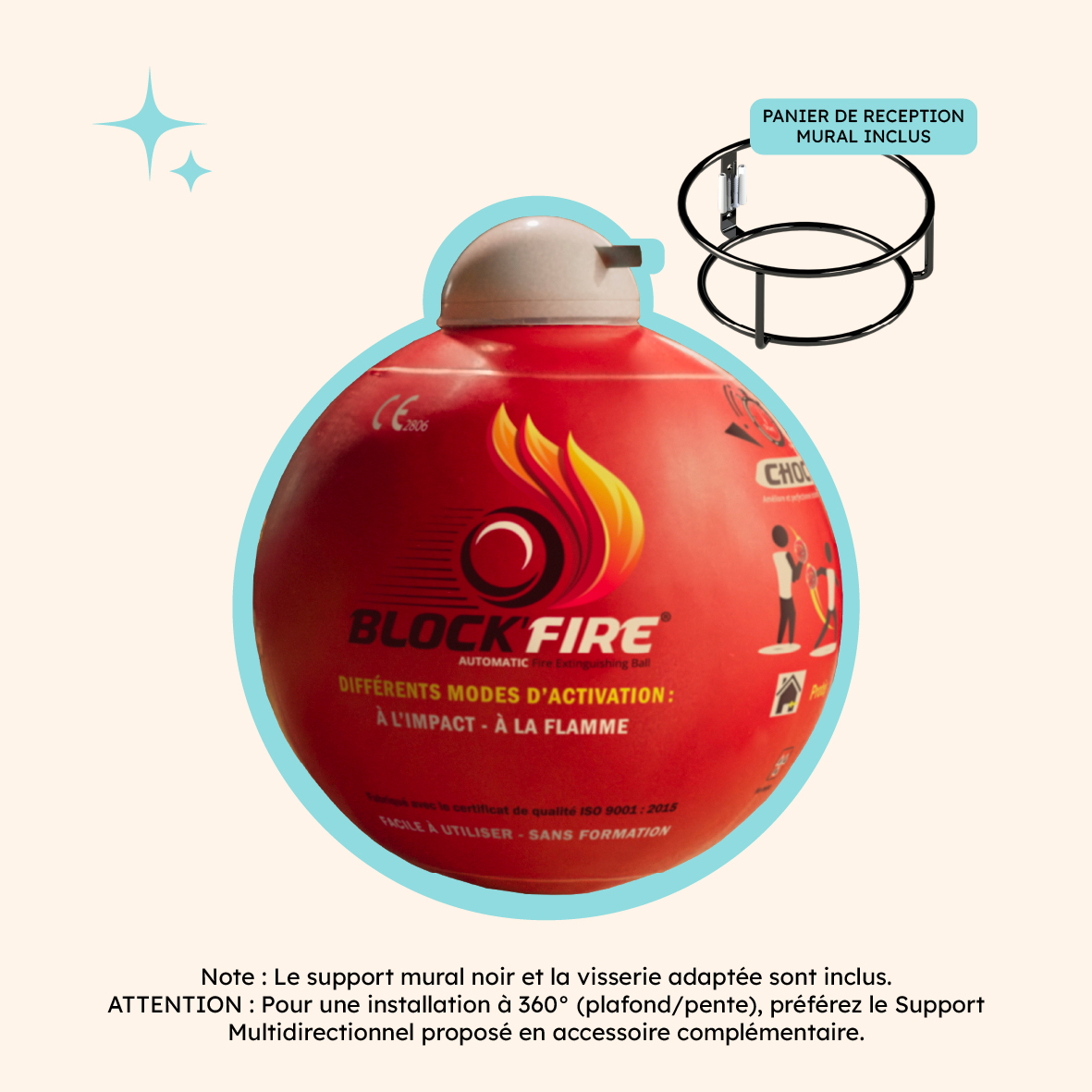 La boule anti feu Block’Fire®